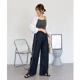 サイドフリンジワイドデニム デニムパンツ デニム | JungleJalopy | 詳細画像44 