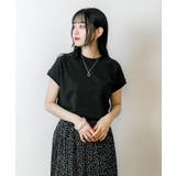 クルーネックフレンチスリーブTシャツ モックネックTシャツ Tシャツ | JungleJalopy | 詳細画像14