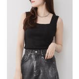 ランダムリブ ブラ紐隠し タンクトップ | JungleJalopy | 詳細画像2 