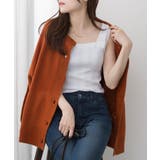 ランダムリブ ブラ紐隠し タンクトップ | JungleJalopy | 詳細画像9 