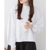 WHITE | 袖ゆったりトレーナー レディース M | JungleJalopy