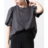 ラウンドネックパフスリーブ半袖Tシャツ レディース | JungleJalopy | 詳細画像11