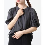 ラウンドネックパフスリーブ半袖Tシャツ レディース | JungleJalopy | 詳細画像12