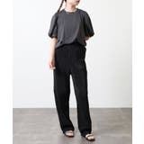 ラウンドネックパフスリーブ半袖Tシャツ レディース | JungleJalopy | 詳細画像13