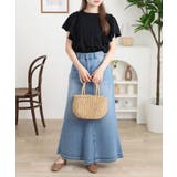 ショルダーフリルフレンチスリーブTシャツ レディース | JungleJalopy | 詳細画像10