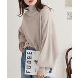 タートルネック ボリュームニット トップス | JungleJalopy | 詳細画像25 