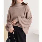 タートルネック ボリュームニット トップス | JungleJalopy | 詳細画像40 