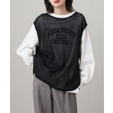 BLACK | メッシュノースリーブニットトップス レディース 大きいサイズ | JungleJalopy