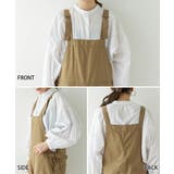 ベイカーワイドサロペットパンツ 大きいサイズ レディース | JungleJalopy | 詳細画像9 