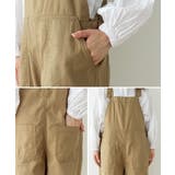 ベイカーワイドサロペットパンツ 大きいサイズ レディース | JungleJalopy | 詳細画像10 