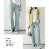 ヴィンテージ風ポケット加工セミワイドパンツ デニムパンツ レディース | JungleJalopy | 詳細画像3