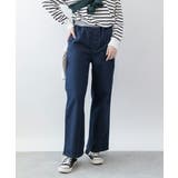 ウエストリブワイドストレートデニムパンツ 冬 レディース | JungleJalopy | 詳細画像12
