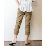 裾くしゅ美脚パンツ レディース 7分丈 | JungleJalopy | 詳細画像10