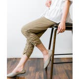裾くしゅ美脚パンツ レディース 7分丈 | JungleJalopy | 詳細画像29