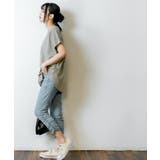 裾くしゅ美脚パンツ レディース 7分丈 | JungleJalopy | 詳細画像36