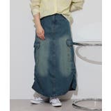 デニムカーゴスカート レディース スカート | JungleJalopy | 詳細画像2