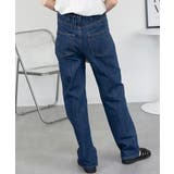 スリムストレートデニムパンツ ボトム パンツ | JungleJalopy | 詳細画像9 