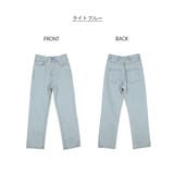 スリムストレートデニムパンツ ボトム パンツ | JungleJalopy | 詳細画像19 