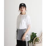 ロゴT×チュールTコンパクトアンサンブル Tシャツ セット | JungleJalopy | 詳細画像7