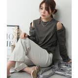 オープンショルダーロングスリーブTシャツ レディース 大きいサイズ | JungleJalopy | 詳細画像11 