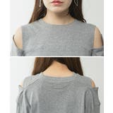 オープンショルダーロングスリーブTシャツ レディース 大きいサイズ | JungleJalopy | 詳細画像18 