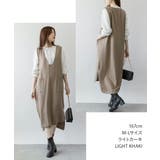 ミニ裏毛Vネックロングスウェットベスト 大きいサイズ レディース | JungleJalopy | 詳細画像11