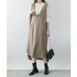 ミニ裏毛Vネックロングスウェットベスト 大きいサイズ レディース | JungleJalopy | 詳細画像12