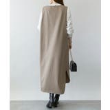 ミニ裏毛Vネックロングスウェットベスト 大きいサイズ レディース | JungleJalopy | 詳細画像14