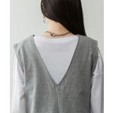 ミニ裏毛ディープVネックコットンジャンプスーツ レディース 大きいサイズ | JungleJalopy | 詳細画像19