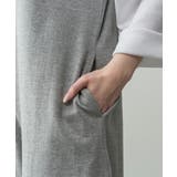 ミニ裏毛ディープVネックコットンジャンプスーツ レディース 大きいサイズ | JungleJalopy | 詳細画像20