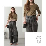 Vネック七分袖 プルオーバー トップス | JungleJalopy | 詳細画像5