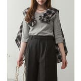 Vネック七分袖 プルオーバー トップス | JungleJalopy | 詳細画像11