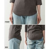 Vネック七分袖 プルオーバー トップス | JungleJalopy | 詳細画像20