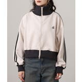 スエードポンチクロップドトラックジャケット レディース | JungleJalopy | 詳細画像9 