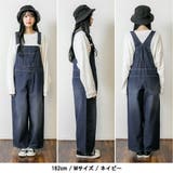 【M・L・LL・3L・4L】大人カジュアルデニムサロペット | JungleJalopy | 詳細画像10