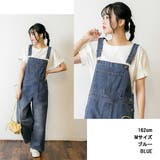 【M・L・LL・3L・4L】大人カジュアルデニムサロペット | JungleJalopy | 詳細画像2
