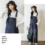 【M・L・LL・3L・4L】大人カジュアルデニムサロペット | JungleJalopy | 詳細画像5