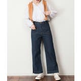 【M・L・LL・3L・4L】裾スリットデニムストレートパンツ | JungleJalopy | 詳細画像12