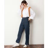 【M・L・LL・3L・4L】裾スリットデニムストレートパンツ | JungleJalopy | 詳細画像13