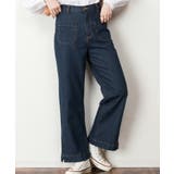 【M・L・LL・3L・4L】裾スリットデニムストレートパンツ | JungleJalopy | 詳細画像8