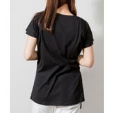 【M-L・LL-3L・4L-5L】前結びアシメTシャツ | JungleJalopy | 詳細画像11