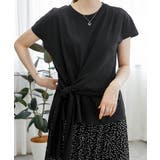 【M-L・LL-3L・4L-5L】前結びアシメTシャツ | JungleJalopy | 詳細画像17