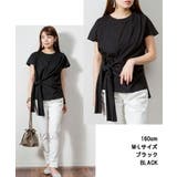 【M-L・LL-3L・4L-5L】前結びアシメTシャツ | JungleJalopy | 詳細画像2