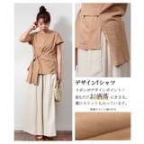 【M-L・LL-3L・4L-5L】前結びアシメTシャツ | JungleJalopy | 詳細画像20