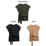 【M-L・LL-3L・4L-5L】前結びアシメTシャツ | JungleJalopy | 詳細画像5