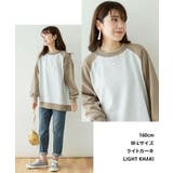 【M-L・LL-3L・4L-5L】裏起毛オーバーサイズラグラントレーナー | JungleJalopy | 詳細画像2