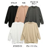 【M-L・LL-3L・4L-5L】オーバーサイズ長袖ラグラントレーナー | JungleJalopy | 詳細画像19