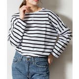 【M・L・LL】クルーネックドルマンスリーブボーダーTシャツ | JungleJalopy | 詳細画像12