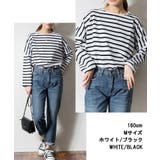 【M・L・LL】クルーネックドルマンスリーブボーダーTシャツ | JungleJalopy | 詳細画像2