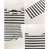 【M・L・LL】クルーネックドルマンスリーブボーダーTシャツ | JungleJalopy | 詳細画像4